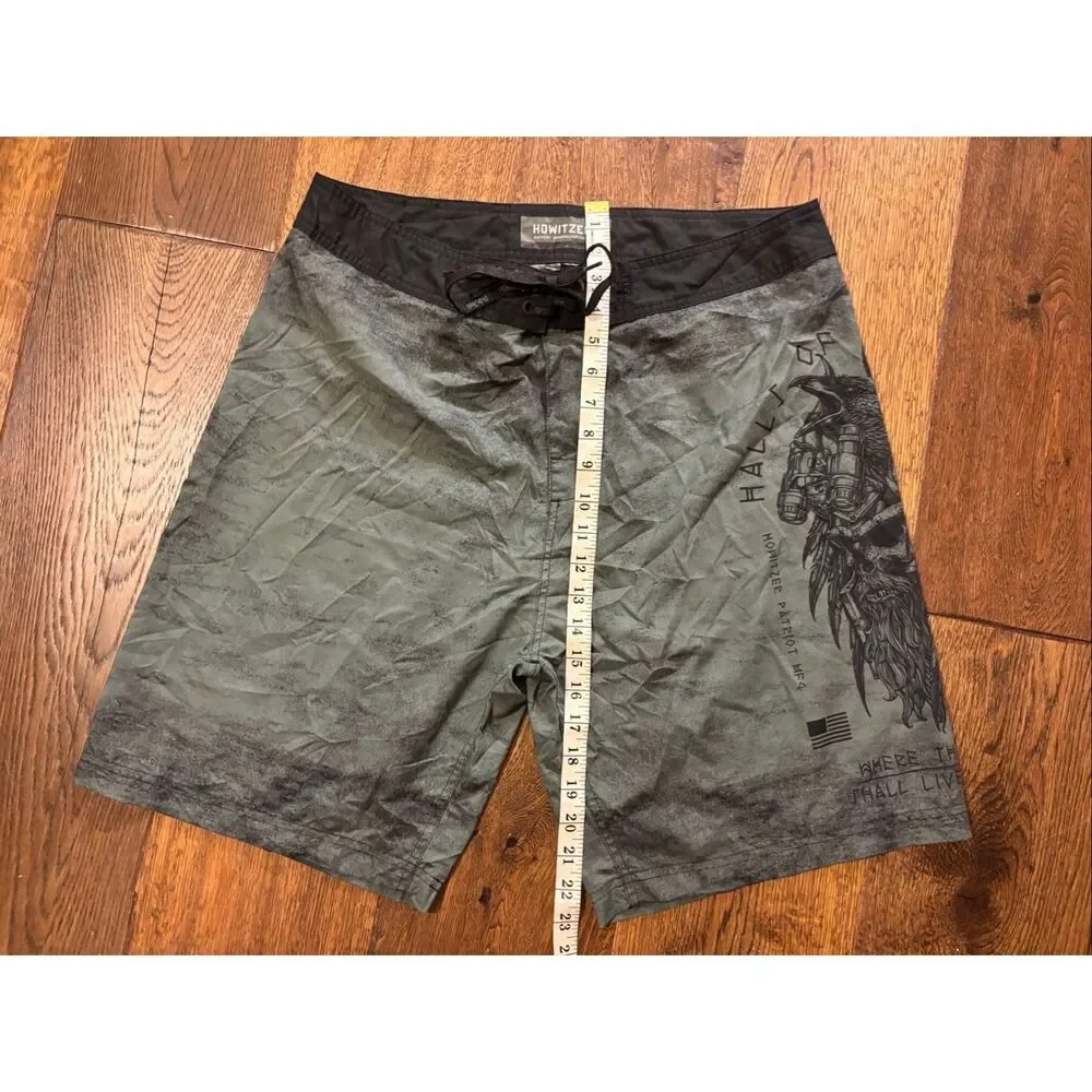 Howitzer halls of Valhalla veteran military board shorts 34